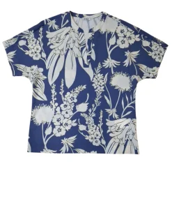 Kyra blouse Flower Nelly-s25 Licht Blauw Hot