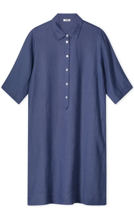 Kyra jurk Merle-s25 Licht Blauw Online