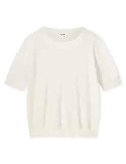 Kyra v-hals trui Joy-s25 Wit Clearance