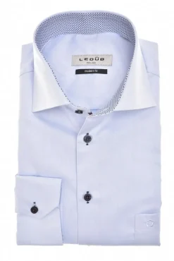 Ledub business overhemd 0323509 Licht Blauw Clearance