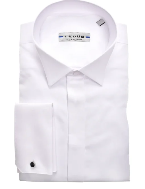 Ledub business overhemd 0322582 Wit New