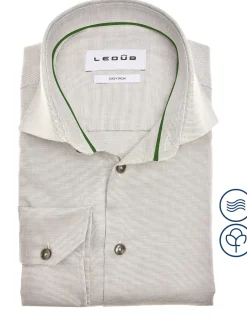 Ledub business overhemd 0142827 Licht Groen Outlet