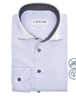 Ledub business overhemd Modern Fit 0142600 Licht Blauw New