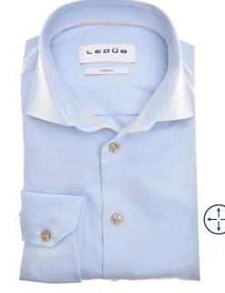 Ledub business overhemd Modern Fit 0142832 Licht Blauw New