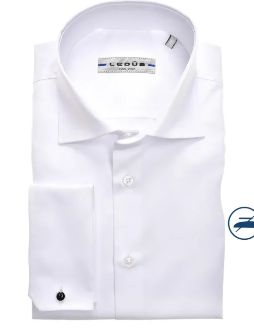 Ledub business overhemd Modern Fit 0323588 Wit Best