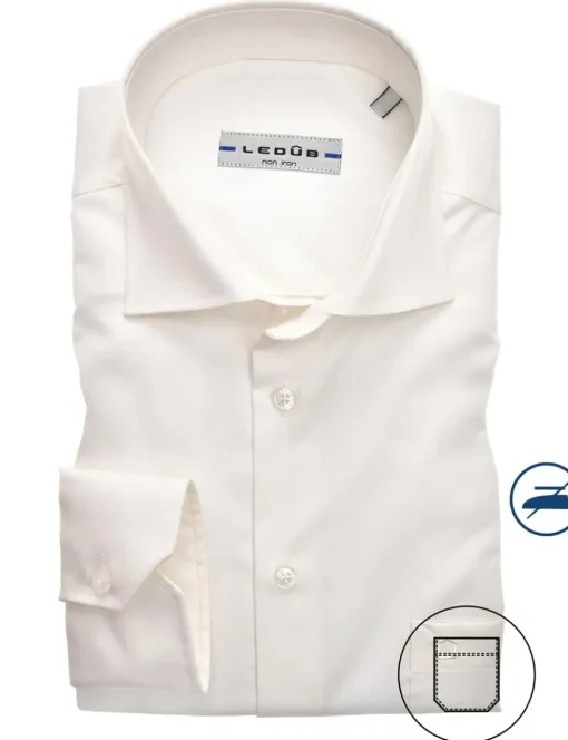 Ledub business overhemd Modern Fit 0323508 Ecru Sale