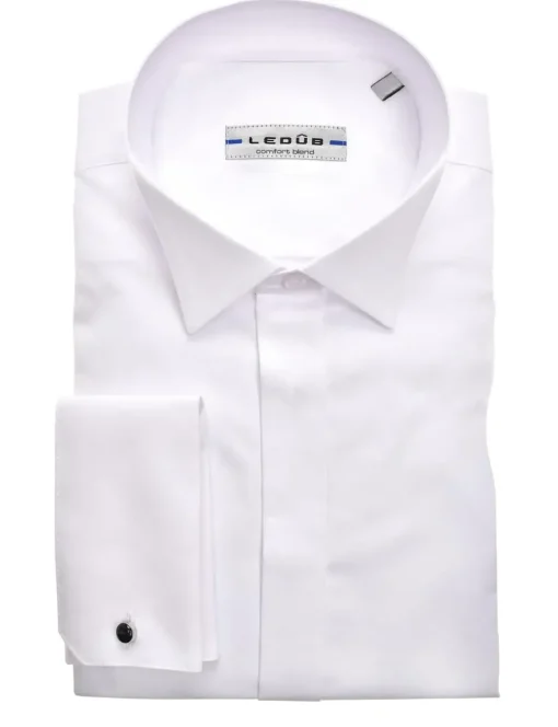 Ledub business overhemd Modern Fit 0322782 Wit Best