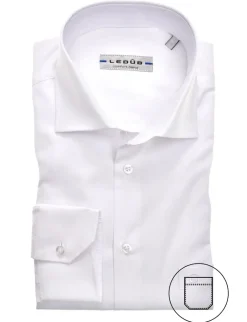 Ledub business overhemd Modern Fit 0323702 Wit Fashion