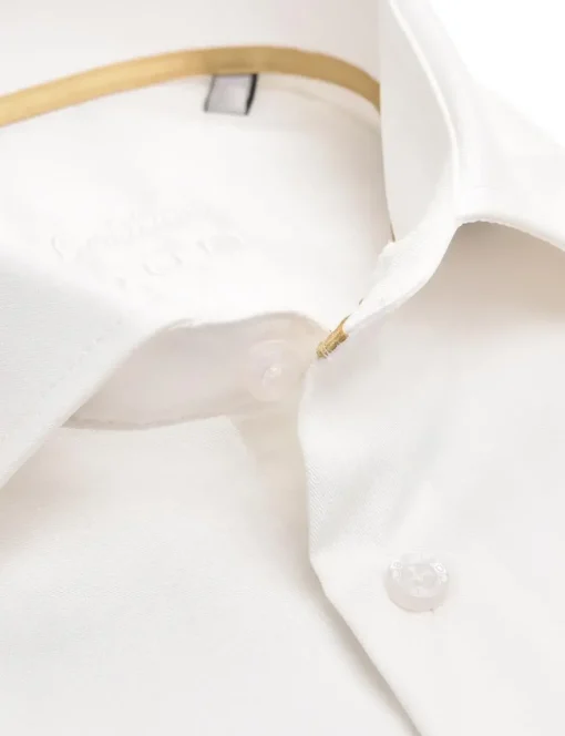 Ledub business overhemd Modern Fit 0323578 Wit/Geel Online