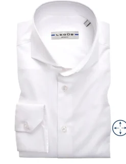 Ledub business overhemd Modern Fit 0326510 Wit New