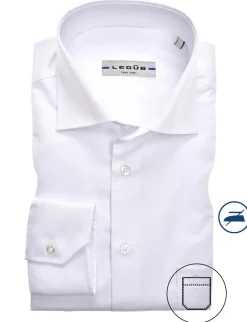 Ledub business overhemd Modern Fit 0323708 Wit Online