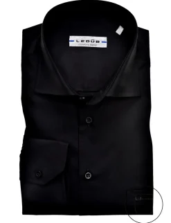 Ledub business overhemd Modern Fit 0323702 Zwart New