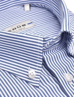 Ledub business overhemd Modern Fit 0324515 Donker Blauw New