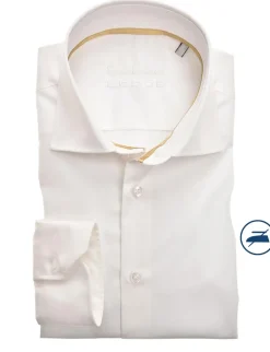 Ledub business overhemd Slim Fit 0343568 Wit/Geel New