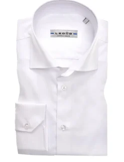 Ledub business overhemd Slim Fit 0343512 Wit New