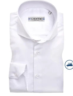 Ledub business overhemd Slim Fit 0346518 Wit New