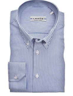 Ledub business overhemd Slim Fit 0344515 Donker Blauw Discount