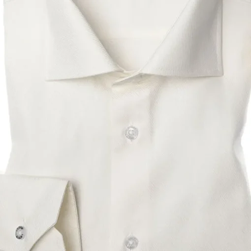 Ledub business overhemd Tailored Fit 0032523 Offwhite Discount