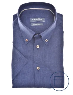 Ledub overhemd 0701943 Donker Blauw Outlet