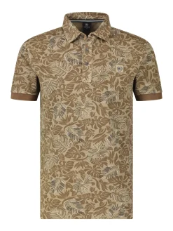 Lerros polo's Tailored Fit 2463267 Beige Sale