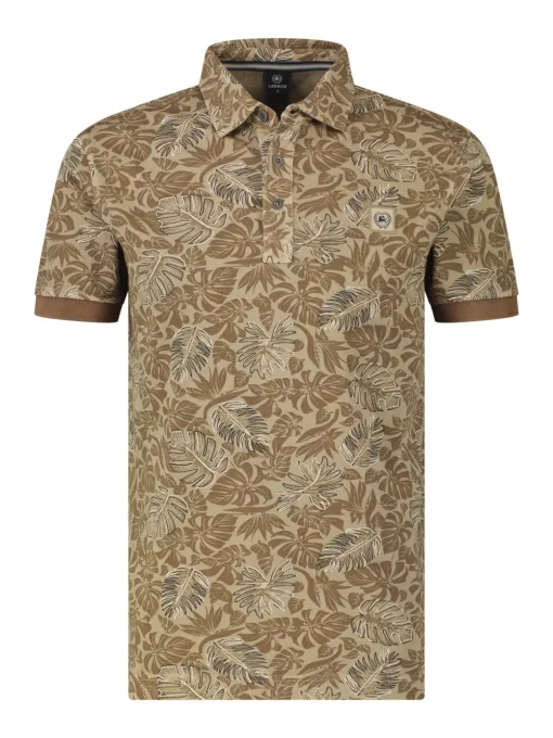 Lerros polo's Tailored Fit 2463267 Beige Sale