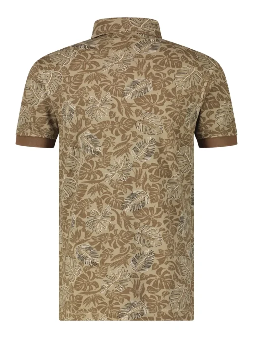 Lerros polo's Tailored Fit 2463267 Beige Sale