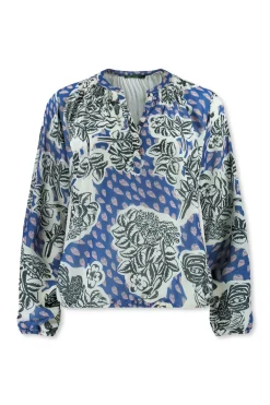 Lizzy & Coco blouse 242-SIBY Kobalt Clearance