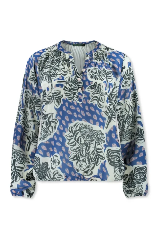 Lizzy & Coco blouse 242-SIBY Kobalt Clearance