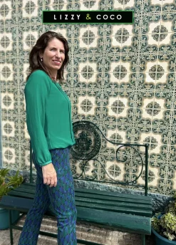 Lizzy & Coco blouse styne Groen Hot