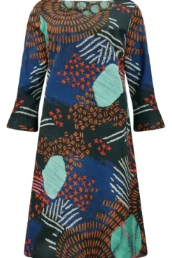 Lizzy & Coco jurk 23-CIRQUE Blauw New