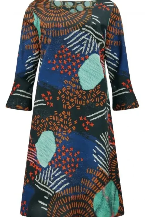Lizzy & Coco jurk 23-CIRQUE Blauw New