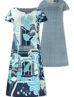 Lizzy & Coco jurk cleo Blauw Online