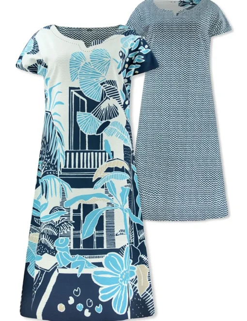 Lizzy & Coco jurk cleo Blauw Online