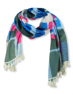 Lizzy & Coco sjaals odil Blauw Hot