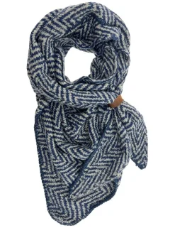 Lot 83 sjaals 24-ANNA Donker Blauw Hot