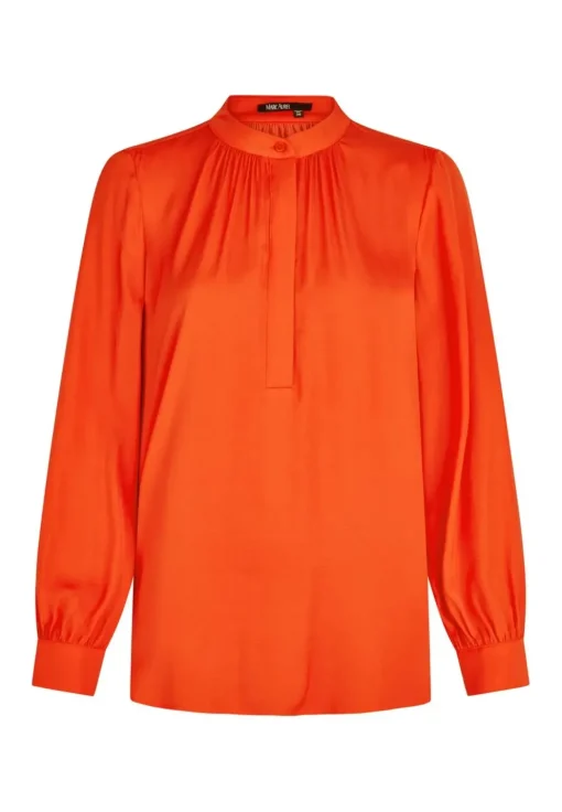 Marc Aurel blouse 6146-1000-93144 Oranje Hot