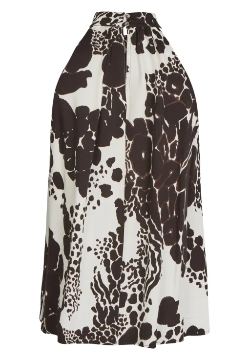 Marc Aurel blouse 6262-1001-24647 Donker Bruin Hot