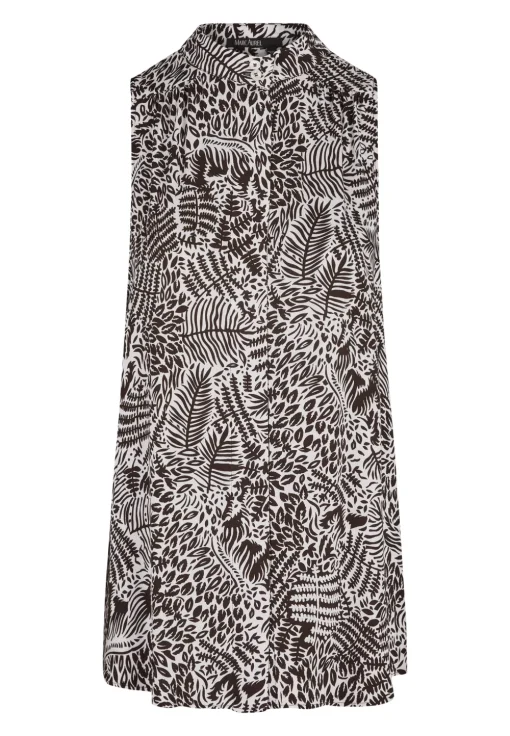 Marc Aurel blouse 6109-1000-24646 Licht Bruin Clearance