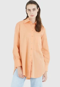 Marc Aurel blouse 6085-1000-93066 Oranje Discount