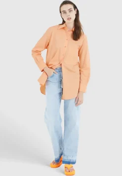 Marc Aurel blouse 6085-1000-93066 Oranje Discount