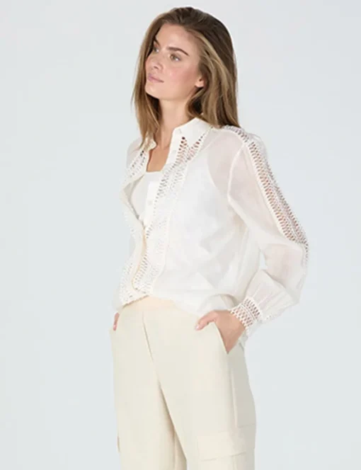 Marc Aurel blouse 6285-1010-93403 Beige Outlet