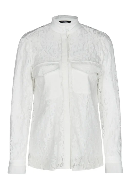 Marc Aurel blouse 6191-1010-93285. Beige Fashion