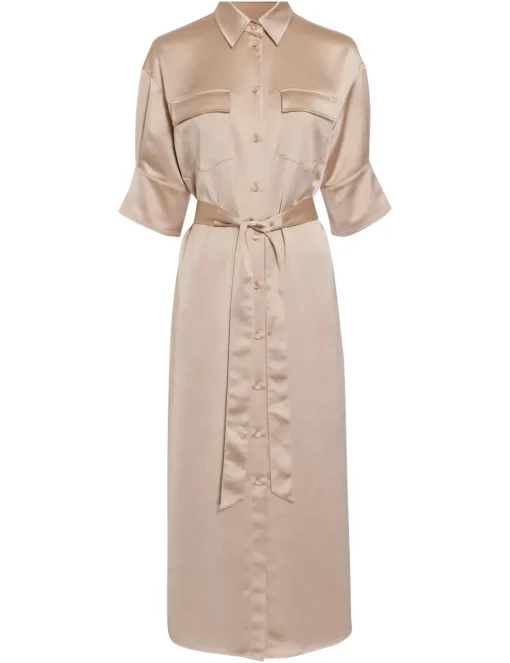 Marc Aurel feestjurken 6553-2000-93424 Beige Hot