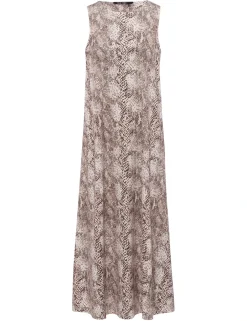 Marc Aurel jurk 6548-7000-73853 Multicolor Clearance