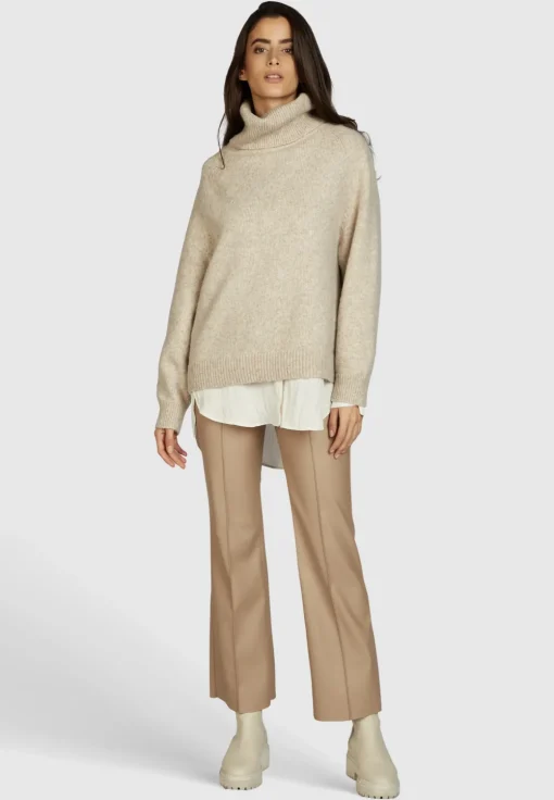 Marc Aurel pantalons 1730-2000-92699 Ecru Clearance