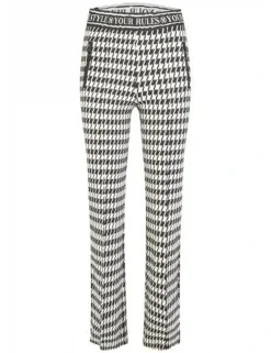 Marc Aurel pantalons 1813-7002-73781 Wit/Zwart Best