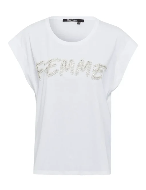Marc Aurel t-shirts 7660-7000-73830 Roest Sale