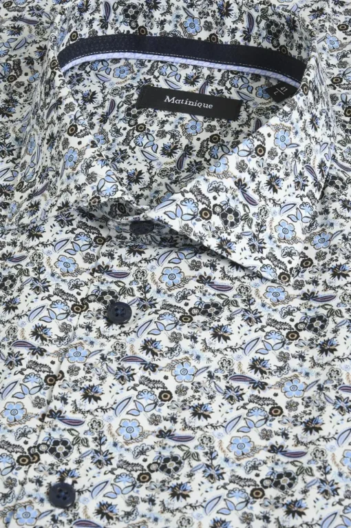 Matinique business overhemd 30206581 Blauw Sale