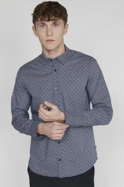 Matinique casual overhemd 30206992 Donker Blauw Online
