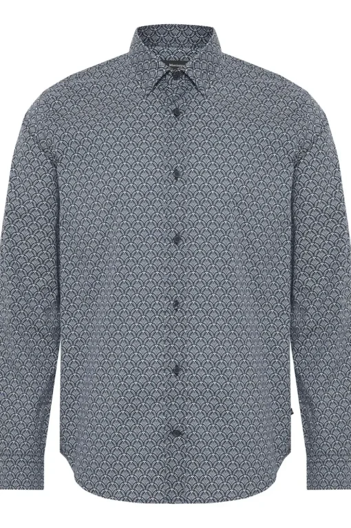 Matinique casual overhemd 30206992 Donker Blauw Online
